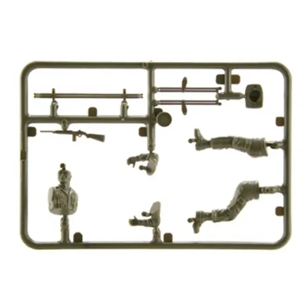 Italeri 1/35 Willys MB vojenský Jeep s přívěsem model vozidla obrázek 2