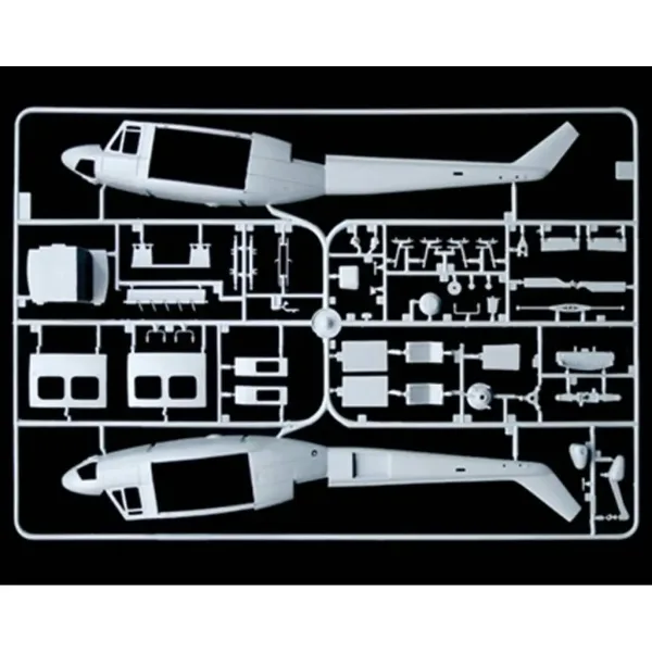 Italeri 1/48 AB 212 / UH-1N helikoptéra model obrázek 4
