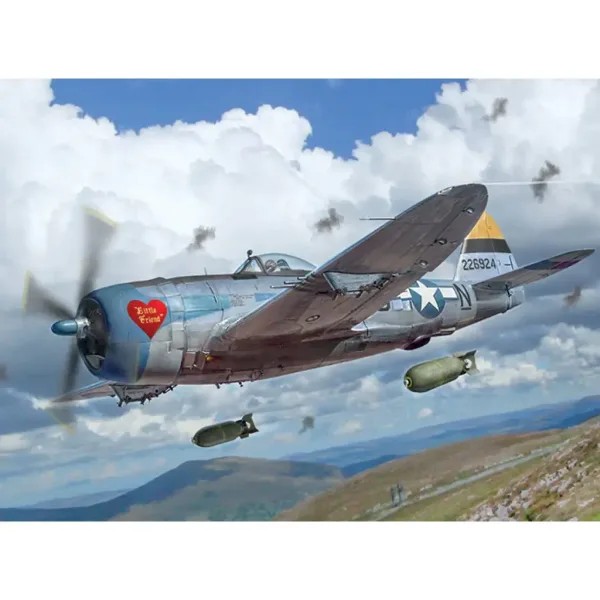 Italeri 1/48 P-47D Thunderbolt model letadla obrázek 9