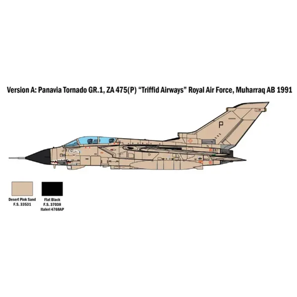 Italeri 1/48 Tornado GR.1/IDS model letadla obrázek 3