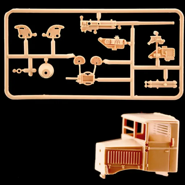 Italeri 1/72 Autocannone 3RO protiletadlový kanón s 8 figurkami modelová sada obrázek 4