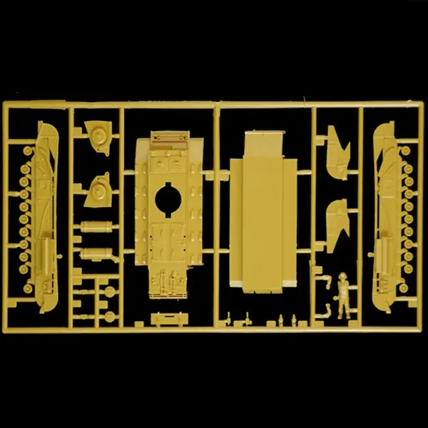 Italeri 1/72 Churchill Mk. III tank model obrázek 7