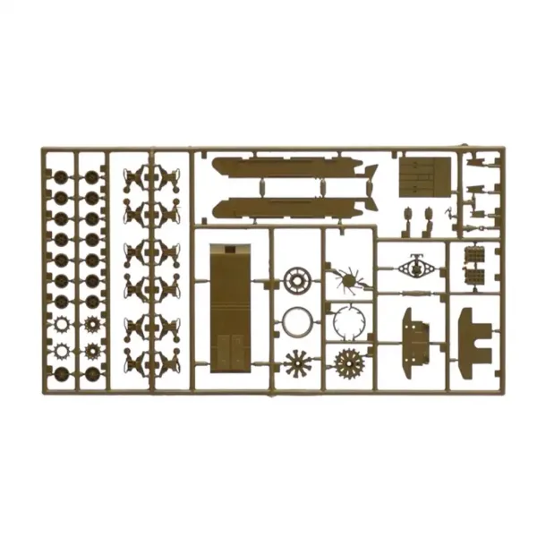 Italeri 1/72 M4A1 Sherman tank model obrázek 4
