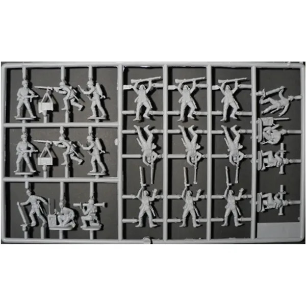 Italeri 1/72 Německá pěchota Německé vojenské figurky model obrázek 2