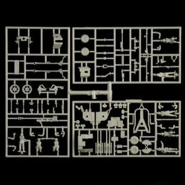 Italeri 1/72 Německá sada děl model dělostřeleckých zbraní obrázek 2