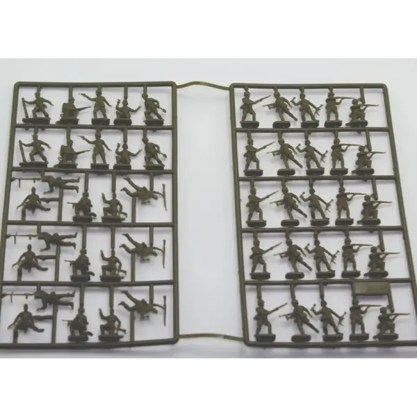 Italeri 1/72 Německý Afrikakorps Německé vojenské figurky model obrázek 2