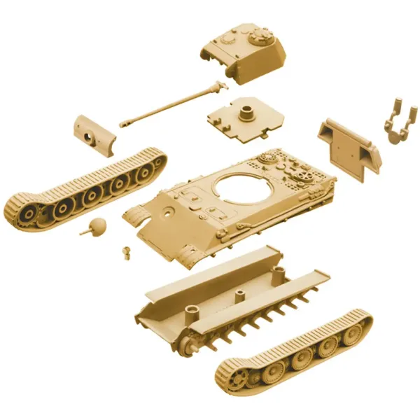 Italeri 1/72 Pz. Kpfw. V Panther Ausf. G Panther tank 2ks modelová sada obrázek 3