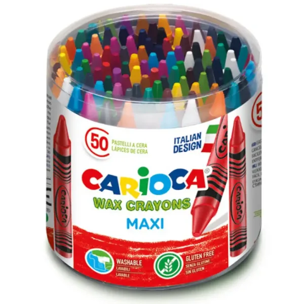 Jumbo pastelky sada 50 ks - Carioca obrázek 2