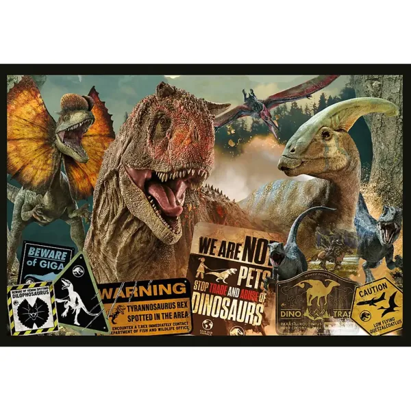 Jurassic World 2x200ks puzzle - Trefl obrázek 2