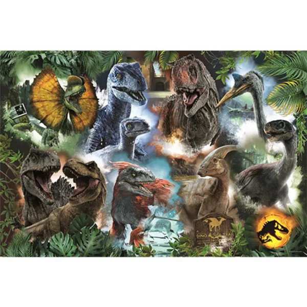 Jurassic World: Oblíbené dinosaury puzzle 300 ks - Trefl obrázek 2