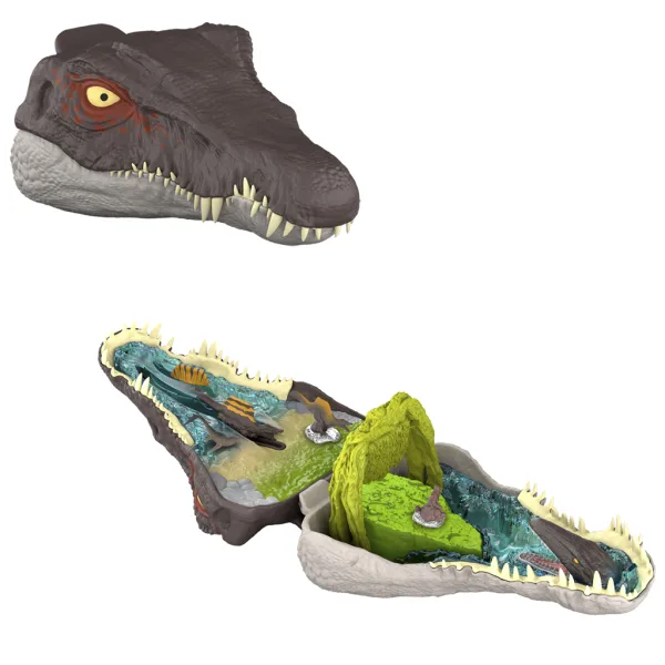 Jurassic World: Znovuzrození Micro Adventures Spinosaurus mini herní sada - Mattel obrázek 3