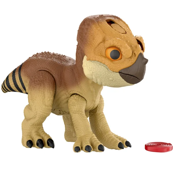 Jurský svět: Znovuzrození – Interaktivní dinosaurus figura Aquilops Dolores – Mattel obrázek 2