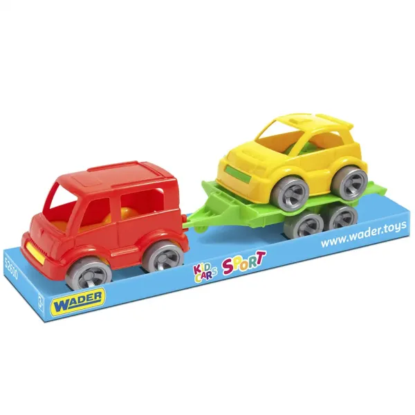Kid Cars auta s přívěsem - Wader obrázek 2