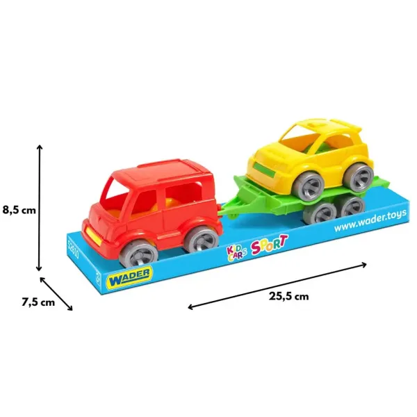 Kid Cars auta s přívěsem - Wader obrázek 4