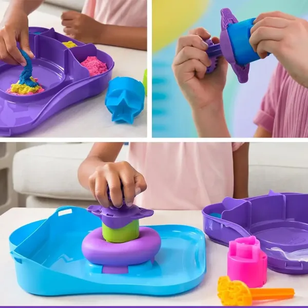 Kinetic Sand: SquishMotion modelovací písek 454g - Spin Master obrázek 3