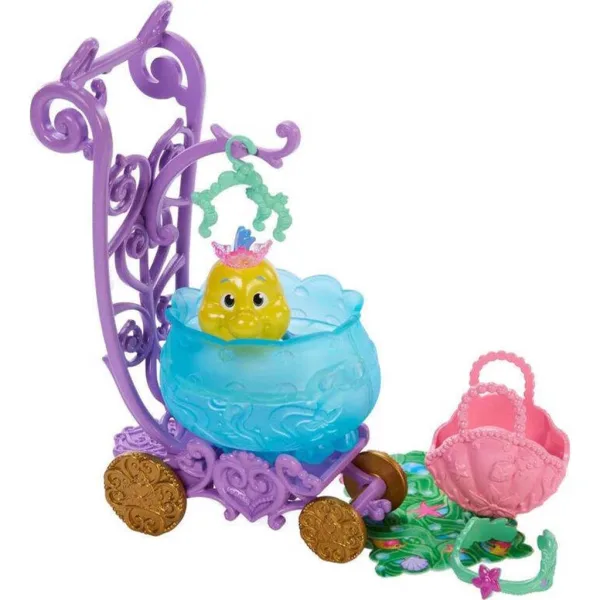 Kočár pro mazlíčka Disney princezny Ariel – Mattel obrázek 3