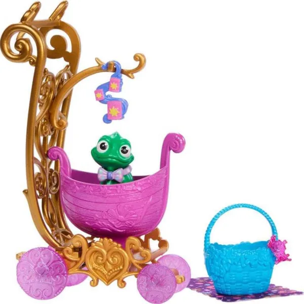 Kočár pro mazlíčka Disney princezny Locika – Mattel obrázek 3