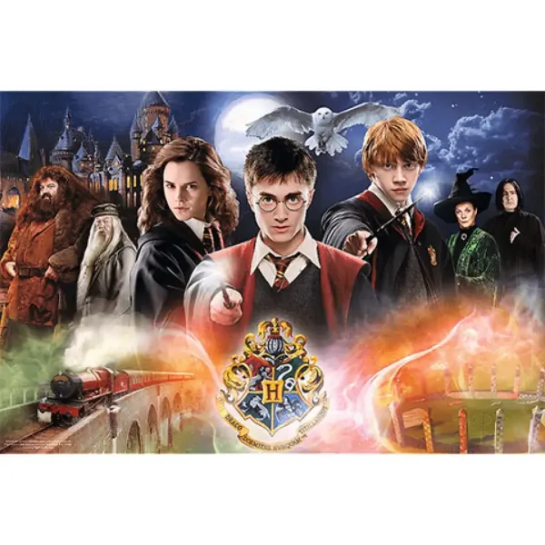 Kouzelný svět: Tajemný Harry Potter puzzle 300 dílků - Trefl obrázek 2