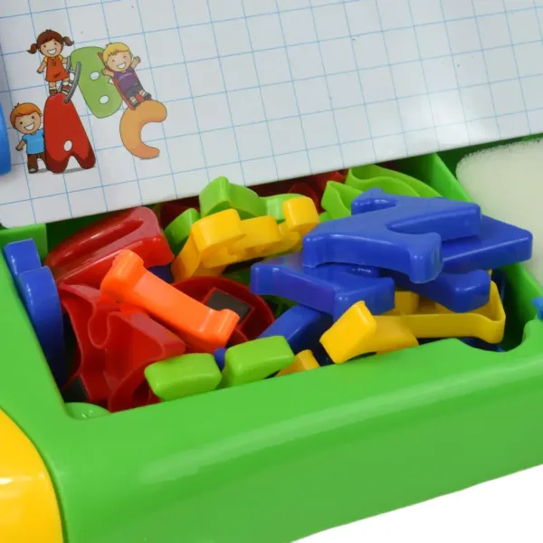 Kreslící prkno: Multifunkční magnetická kreslící tabule s fixem a písmeny 30x24cm obrázek 5