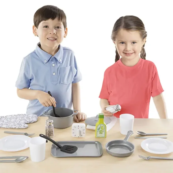 Kuchyňské náčiní 22dílná herní sada - Melissa & Doug obrázek 3