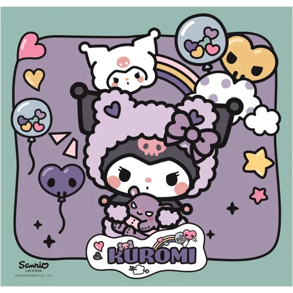 Kuromi 3×48 dílků Super Color puzzle - Clementoni obrázek 2