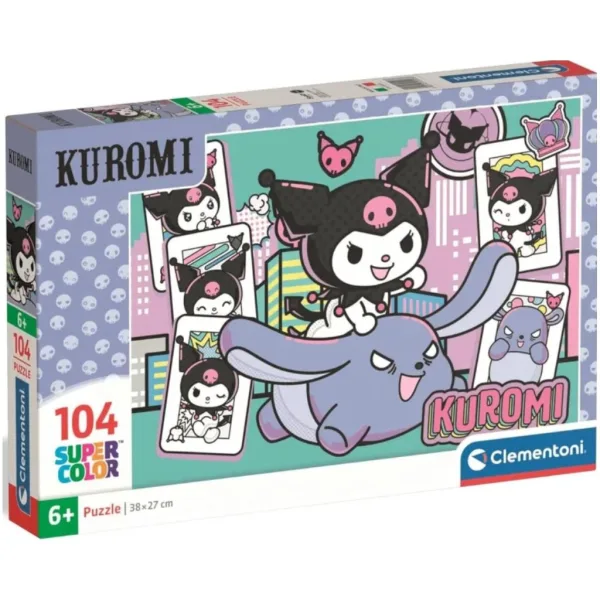 Kuromi Super Color puzzle 104 dílků - Clementoni obrázek 1