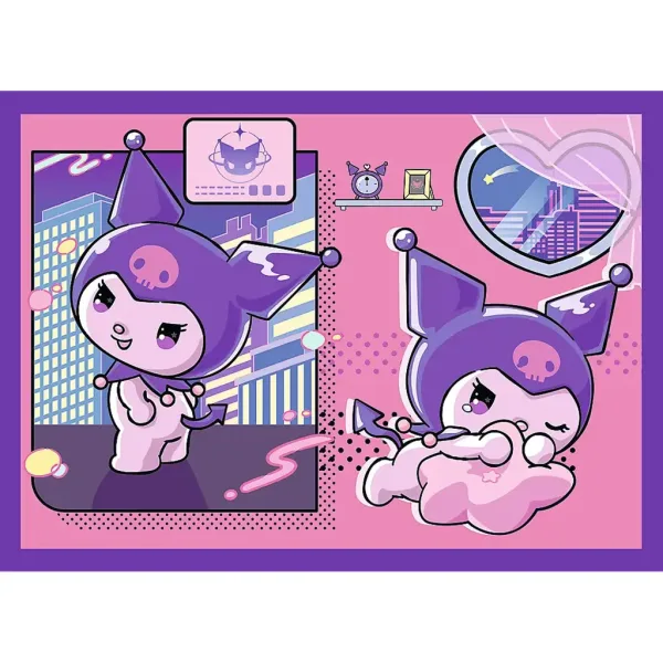Kuromi dny 4 v 1 puzzle - Trefl obrázek 4
