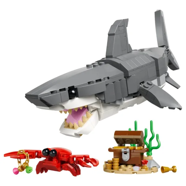 LEGO® Creator: Nebezpečný žralok s truhlou s pokladem (31381) obrázek 2