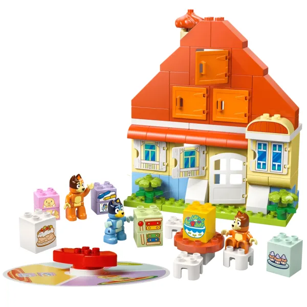 LEGO® DUPLO®: Modrý dom rodiny Bluey™ - paměťová hra (10459) obrázek 2