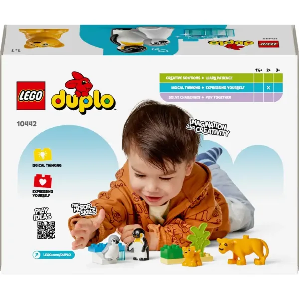 LEGO® DUPLO®: Zvířecí rodiny ve volné přírodě: Tučňáci a lvi (10442) obrázek 2