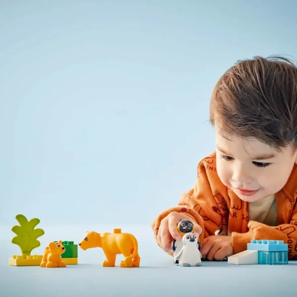 LEGO® DUPLO®: Zvířecí rodiny ve volné přírodě: Tučňáci a lvi (10442) obrázek 4