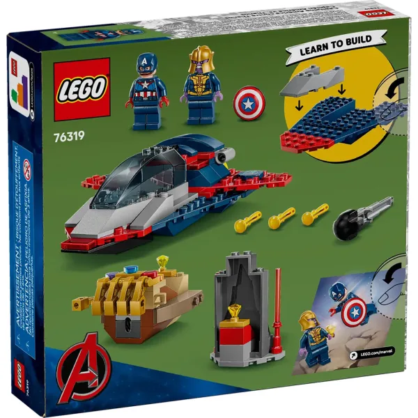 LEGO® Marvel: Kapitán Amerika vs. Thanos (76319) obrázek 6