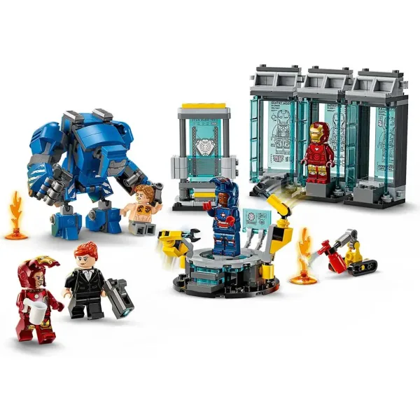 LEGO® Marvel: Laboratoř Iron Mana: Síň brnění (76315) obrázek 3