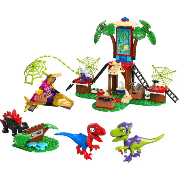 LEGO® Marvel: Spider-Man a Gobby v bitvě s raptory na základně ve stromovém domě (11200) obrázek 5