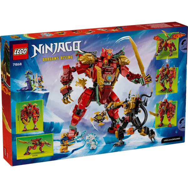 LEGO® Ninjago: Wyldfyreův přeměnitelný dračí robot (71868) obrázek 10