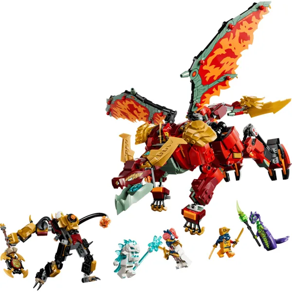 LEGO® Ninjago: Wyldfyreův přeměnitelný dračí robot (71868) obrázek 2