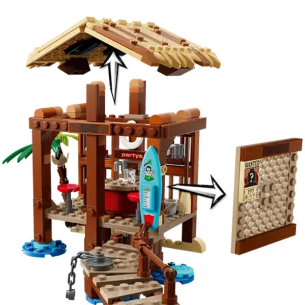 LEGO® One Piece: Chýše ve větrném mlýně ve vesnici (75636) obrázek 4
