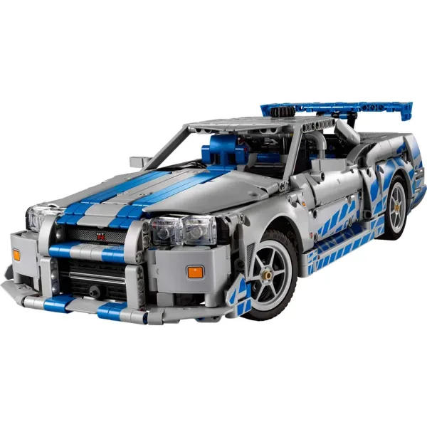 LEGO® Technic: 2 Rychlí 2 Hněviví Nissan Skyline GT-R (R34) auto (42210) obrázek 3