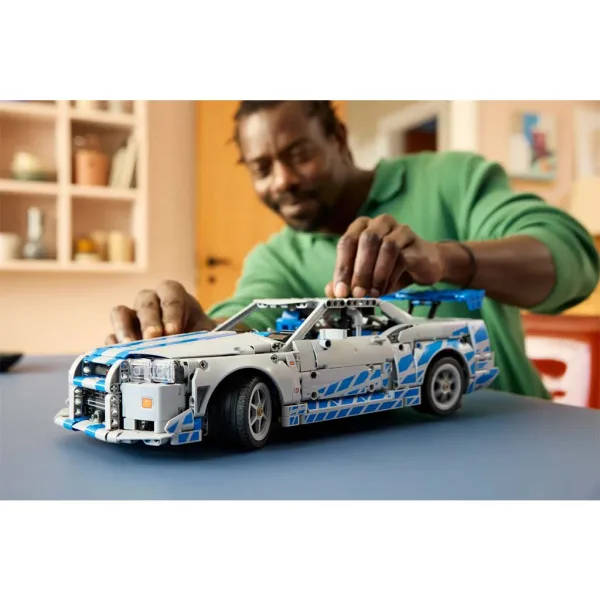 LEGO® Technic: 2 Rychlí 2 Hněviví Nissan Skyline GT-R (R34) auto (42210) obrázek 7