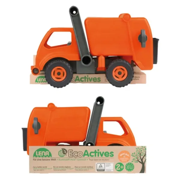 LENA: ECO oranžový popelářský vůz 31cm obrázek 2
