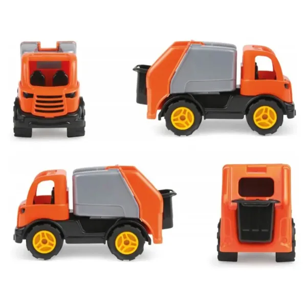 LENA: Pracovní stroje - Popelářské auto 12 cm obrázek 2