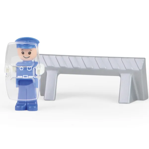 LENA: Truxx policejní auto s doplňky v krabici 39 cm obrázek 3