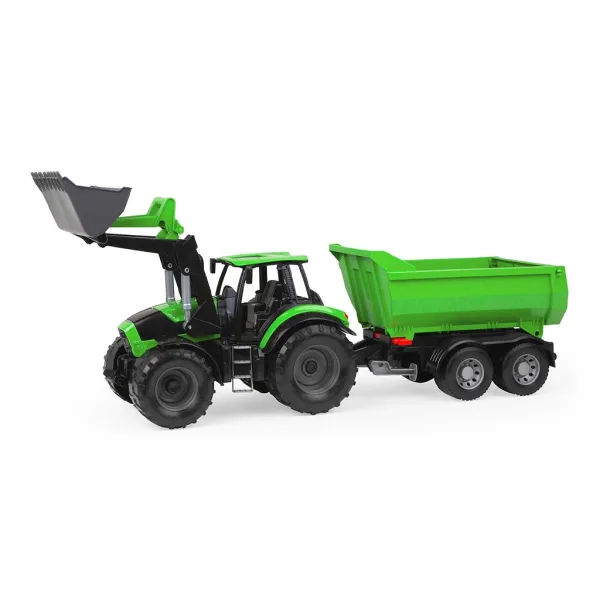LENA: Worxx Deutz-Fahr Agrotron 7250 TTV traktor s přívěsem v krabici 74 cm obrázek 2