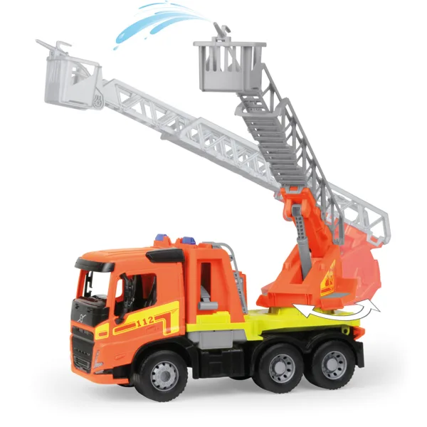 LENA: Worxx Volvo FMX požární vůz s žebříkem, v krabici, 48 cm obrázek 2