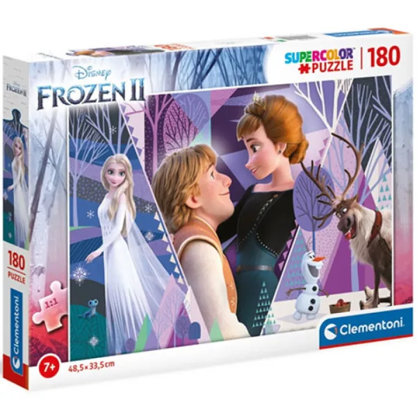 Ledové království 2 Láska Supercolor puzzle 180 dílků - Clementoni obrázek 1