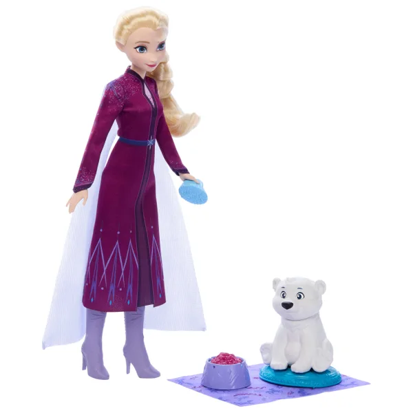 Ledové království: Elsa a malý lední medvídek - sada figurek Mattel obrázek 2