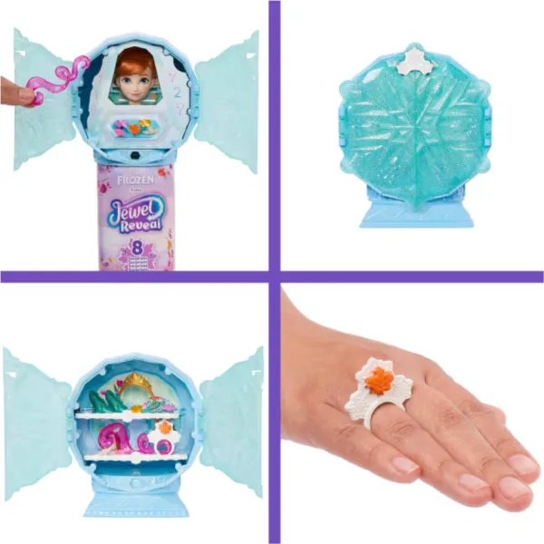 Ledové království: Ledový krystal překvapení – Anna – Mattel obrázek 3