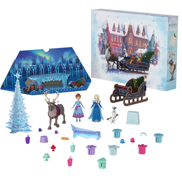 Ledové království adventní kalendář – Mattel obrázek 3