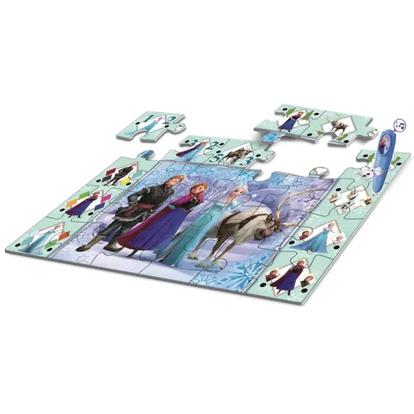 Ledové království interaktivní 24dílné podlahové puzzle - Clementoni obrázek 2