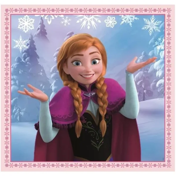 Ledové království veselé chvíle 3x48 dílků Supercolor puzzle - Clementoni obrázek 3